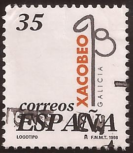 Xacobeo'99 Logotipo  1998 35 ptas