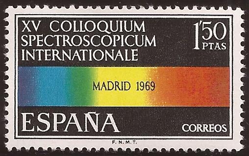 XV Coloquium Spectroscopicum Internationale  1969 1,5 ptas