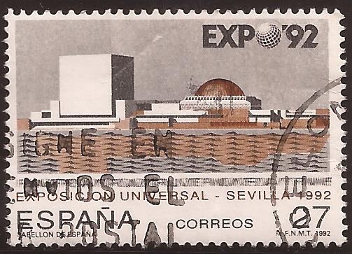 EXPO'92 Sevilla. Pabellón de España  1992 27 ptas