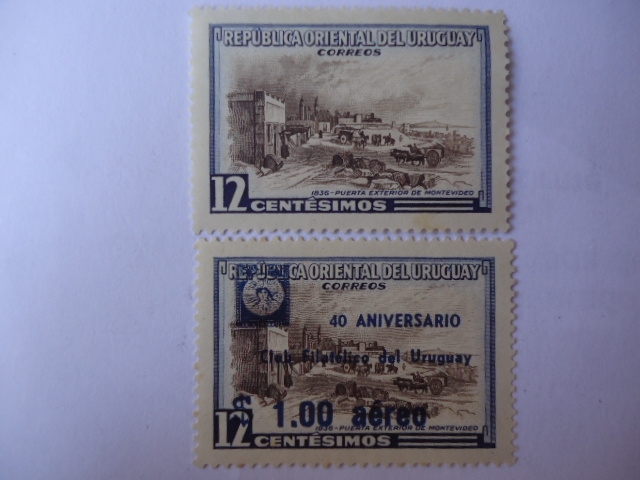 República Oriental del Uruguay. 40 Aniversario de la Filatelia.