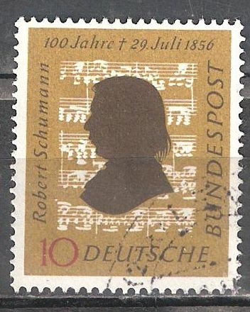 Robert Schumann, 100 años † 29 de de julio de 1856.