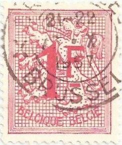 (195) SERIE BÁSICA LEÓN HERÁLDICO. VALOR FACIAL 1 BEF. YVERT BE 859