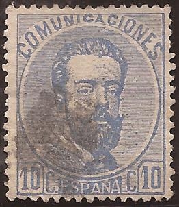 Amadeo I  1872 10 céntimos