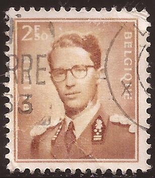 Rey Balduino  1957 2,50 francos
