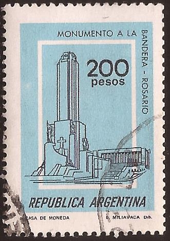Monumento a la Bandera, Rosario  1979 200 pesos