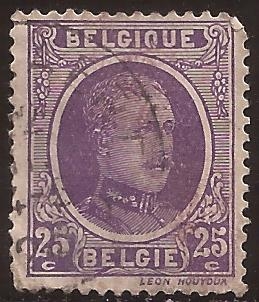 Rey Alberto I  1922  25 céntimos