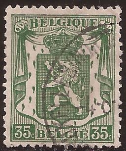 León rampante  1936 35 céntimos