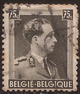 Rey Leopoldo III  1938 75 céntimos