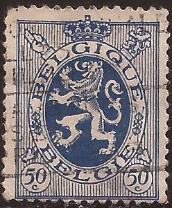 Corona y León rampante  1929 50 céntimos