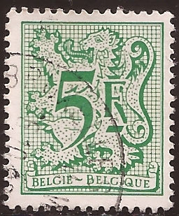 León rampante  1982 5 francos