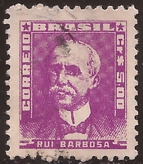 Rui Barbosa  1956 5 cruzeiros