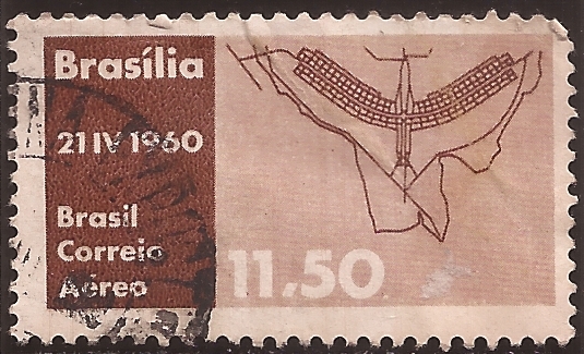 Brasilia  1960  11,50 cruzeiros