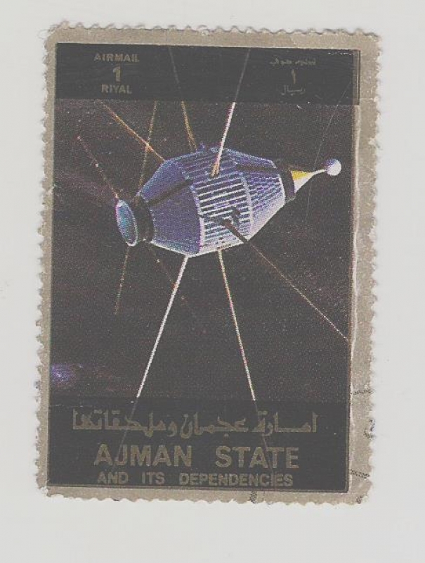 1973 Historia del Espacio (AJMAN)