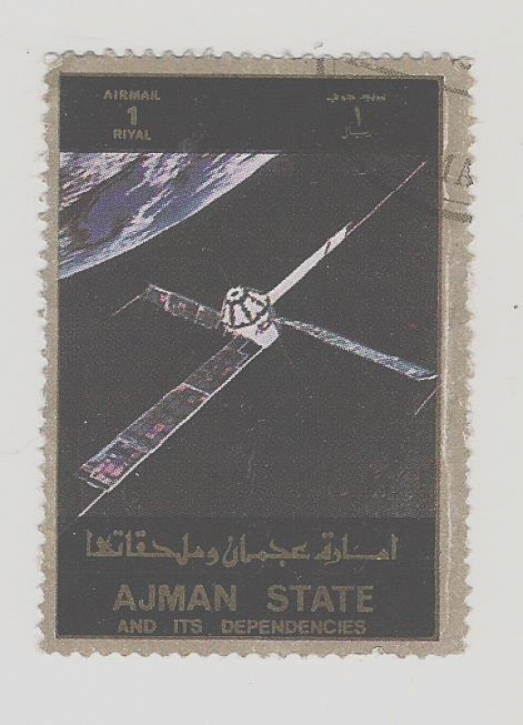 1973 Historia del Espacio (AJMAN)