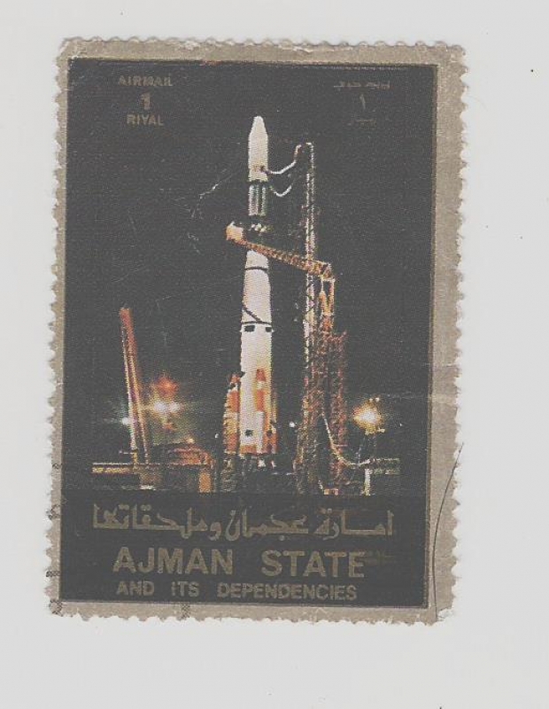 1973 Historia del Espacio (AJMAN)