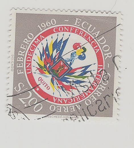 1960 Airmail - The 11th Inter-American Conference, Quito