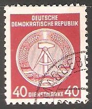Escudo de armas nacional de DDR