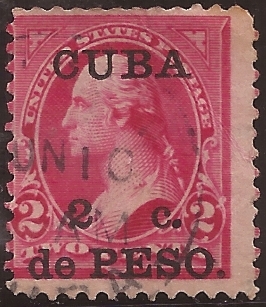 Washington  1899 2 centavos de peso