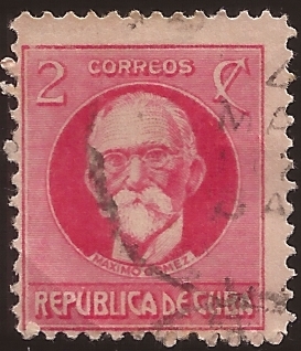 Máximo Gómez  1917 2 centavos