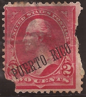 G Washington  1899 2 centavos