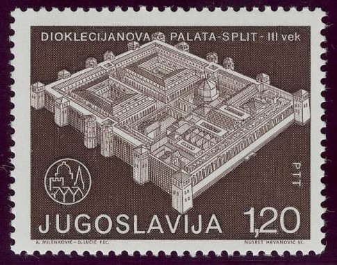 CROACIA: Núcleo histórico de Split con el Palacio de Dioclesiano