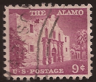 El Alamo  1956 9 centavos