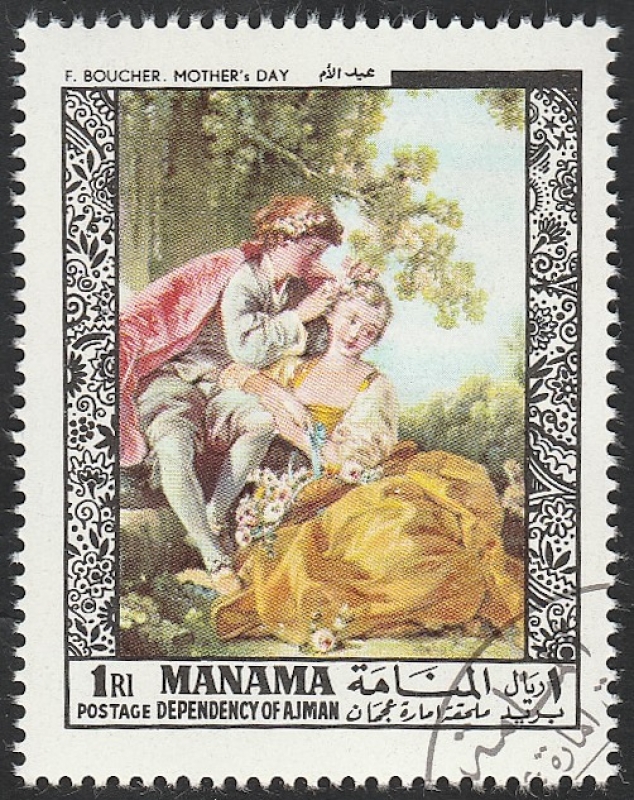 Manama 7 - Día de las Madres, Pintura de Boucher