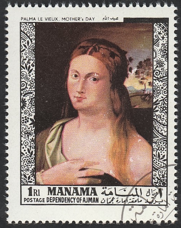 Manama 7 - Día de las Madres, Pintura de Palma le Vieux
