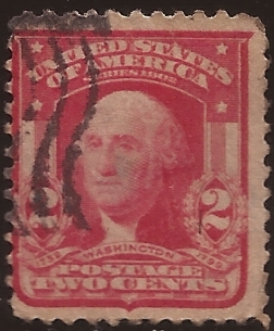 George Washington 1903  2 centavos