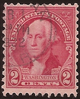 George Washington 1932 2 centavos