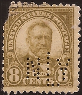 Ulysses S Grant 1923 8 centavos