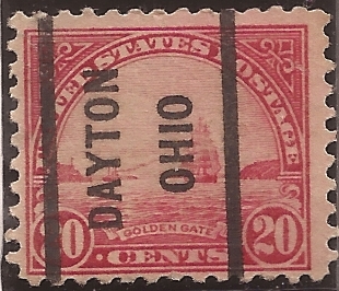 Golden Gate 1922 20 centavos