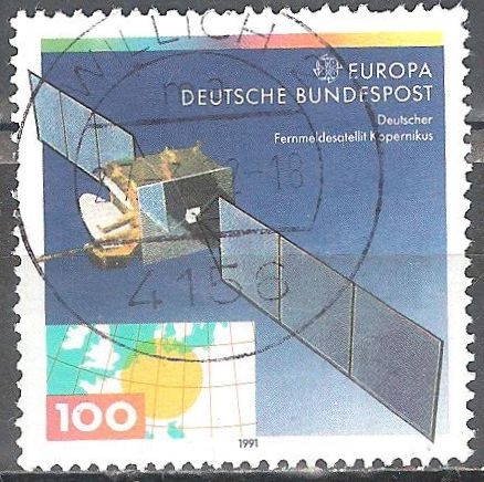 Europa-C.E.P.T.-comunicaciones por satélite alemán Copérnico.