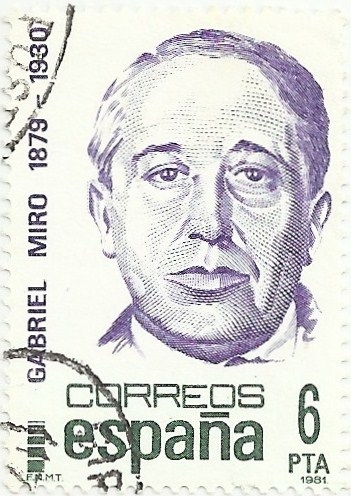 CENTENARIOS. GABRIEL MIRÓ (1879-1930). EDIFIL 2618