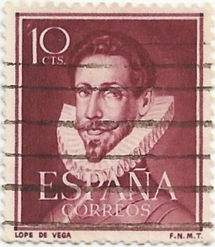(218) LITERATOS. LOPE DE VEGA. EDIFIL 1072