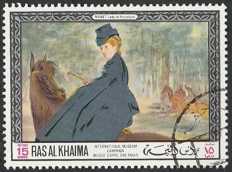 Ras al Khaima - 45 - Cuadro de Manet, en el Museo de Sao Paulo