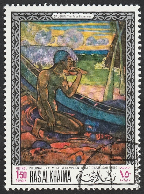 Ras al Khaima - 45 - Cuadro de Gauguin, en el Museo de Sao Paulo