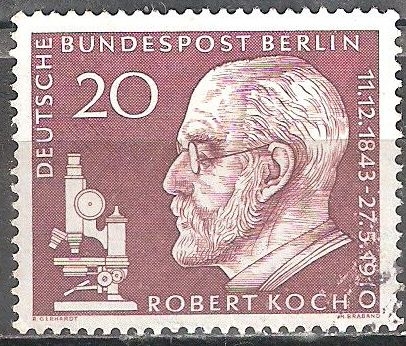 Robert Koch (1843-1910), médico y microbiólogo, ganador del premio Nobel.