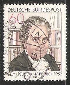 Elly Heuss Knapp 1881-1952