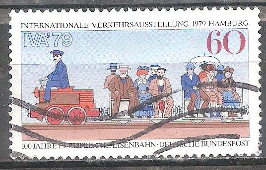 IVA 79'', Transporte Internacional de Exposiciones de Hamburgo.100 años de trenes eléctricos.
