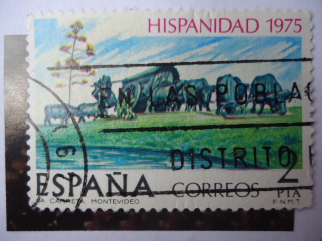 Ed. 2294 - Hispanidad 1975 - La Carreta-Montevideo.
