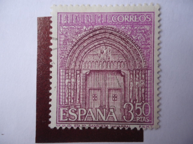 Iglesia santa María Sanguesa - Navarra.