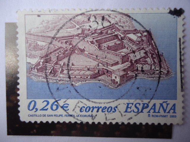 Ed:3986 - Castillo de San Felipe. Ferrol (La Curuña)