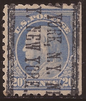 Benjamin Franklin  1914 20 centavos