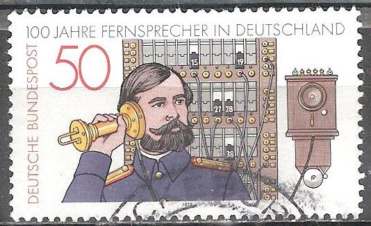 Centenario de teléfono en Alemania.