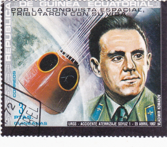 AERONAUTICA-ACCIDENTE ATERRIZAJE SOYUZ 1 VLADIMIR KOMAROV