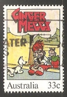 Ginger meggi - comic strip