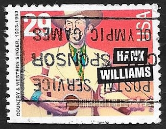 2178 - 70 Anivº del nacimiento y 40 de la muerte de Hank Williams, cantante country