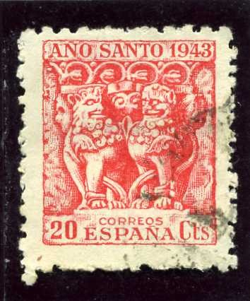 Año Santo Compostelano. Detalle del Capitel