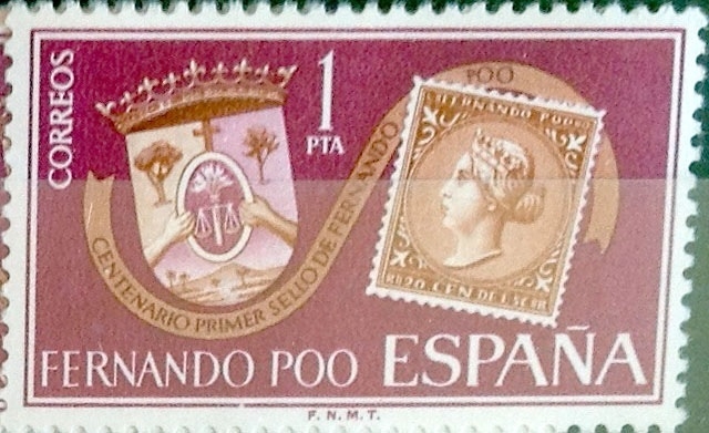 Intercambio fd2a 0,25 usd 1 pta. 1968